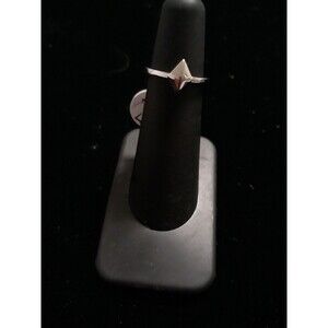 Sterling Silver diamond shape Ring sz4